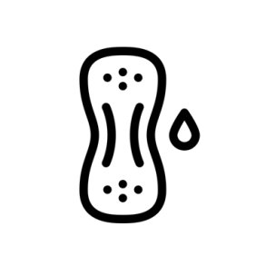 Pads, Tampons and cups