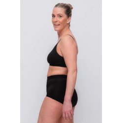 444 Trusser med hj talje og fast-vaskbart indlg