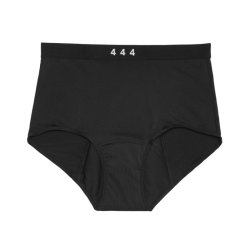 444 Trusser med hj talje og fast-vaskbart indlg