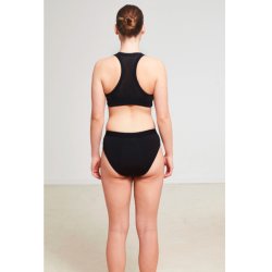 444 Trusser med lav talje og fast-vaskbart indlg