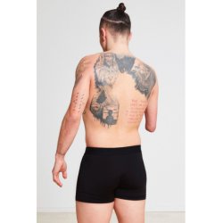 444 Herre boxers med fast-vaskbart indlg