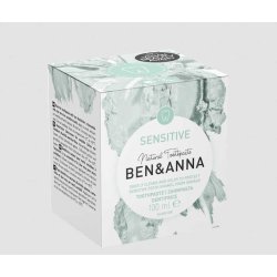 Ben &amp; Anna Dental Care Sensitive Toothpaste without Fluoride - 100 ml.