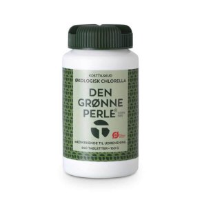 Den Grnne Perle, Organic Chlorella - 640 tabs.