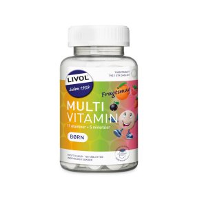 Livol Multivitamin Children with Fruit Flavor - 150 tabs.