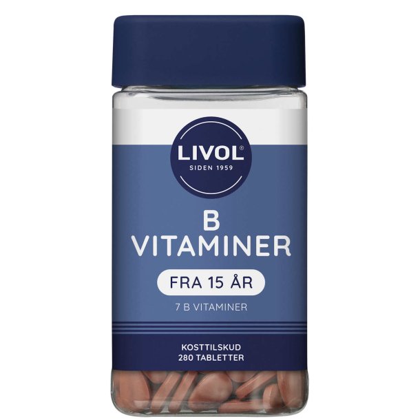 Livol B-Vitamin - 280 tab.