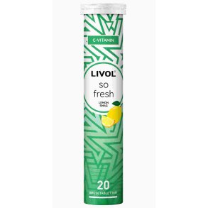 Livol Brusetablet So Fresh C- vitamin - 20 tab.