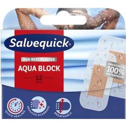 Salvequick Aqua Block Plaster - 12 Stk.