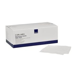 Curi-Med rene non-woven kompresser 10 x 10 cm. i boks - 120 stk.
