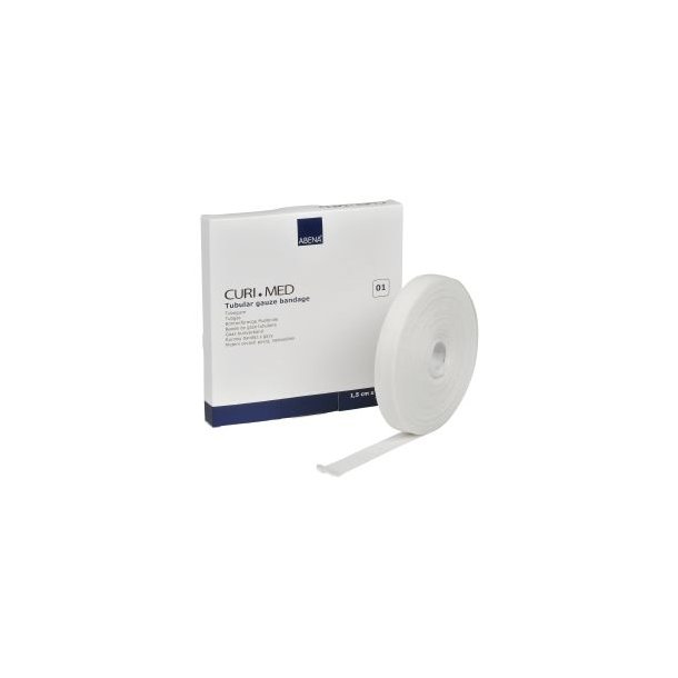 Tubegaze til Finger og Ter - 100 pct. bomuld 1,5 cm x 20 m
