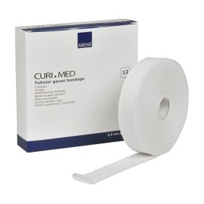 Tubegaze til Fingre og Ter 100 pct. Bomuld  2,5 cm x 20 m 