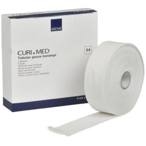 Tubegaze til Hnder og Arme - 100 pct. bomuld 4 cm x 20 m