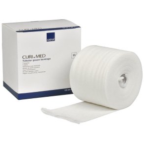 Tubegaze til lille Krop og Hoved - 100 pct. bomuld 10 cm x 20 m