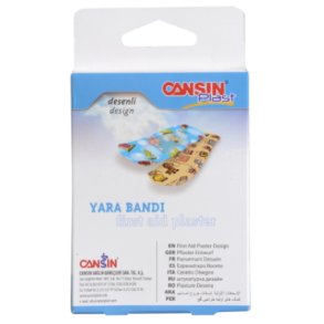 Cansin Nonwoven Children's Plaster 7.2 x 1.9 cm - 20 pcs.