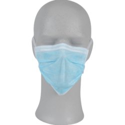 Mouth mask with tie, Type IIR, 3 layers - 50 pcs.