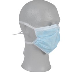 Mouth mask with tie, Type IIR, 3 layers - 50 pcs.