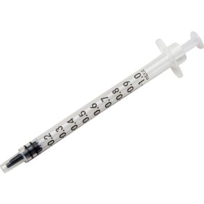 Chirana Sprjter 1 ml, luer, cent. 3 komp., steril, transp. -100 stk.