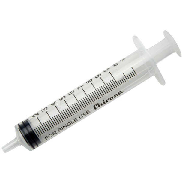 Chirana Sprjter 10 ml, luer, cent. 3 komp., steril, transp. - 100 stk.
