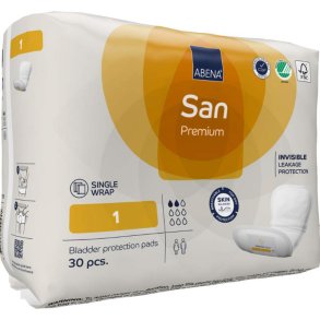 Abena San Premium, ben Ble Str. 1 - 30 stk.