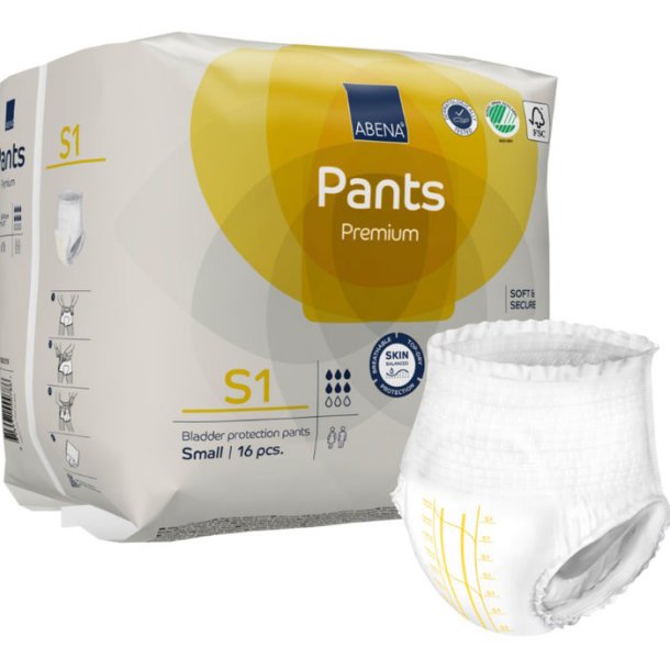 Abena Pants, S1 Premium Bukseble - 16 stk.