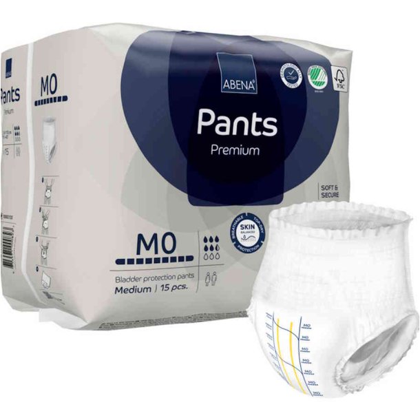 Abena Pants, M0 Premium Bukseble - 15 stk.