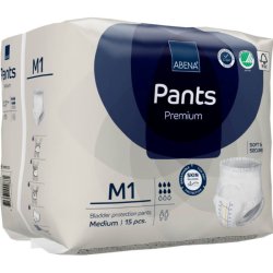 Abena Pants, M1 Premium Diapers - 15 pcs.