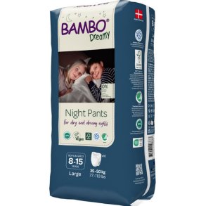 Bambo Dreamy Night Pants Unisex, 35-50 kg - 10 stk.