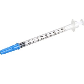 Chirana Insulinspr�jte 1 ml med Kanyle, Steril, 29G x 1/2, 12,7 mm - 100 stk.