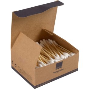 Bamboo and Cotton Swabs 7.5 cm. - 200 pcs.