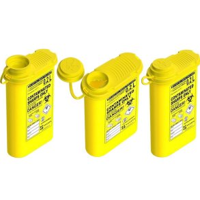 Kanyleboks, Sharps, 200 ml, lommemodel