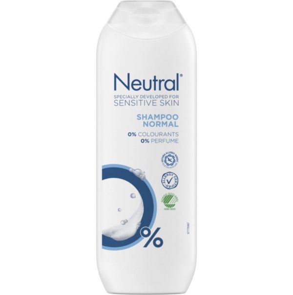 Neutral Shampoo Uden Farve Og Parfume - 250 Ml | Plejeshoppen