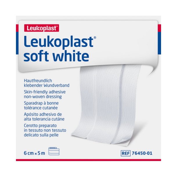 Leukopor White Plaster 6 cm x 5 m - 1 Roll
