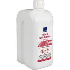 Abena Hnddesinfektion Flydende 85% ethanol - 1 Liter Refil