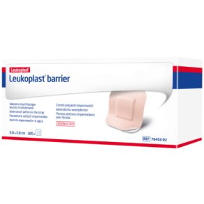 Leukoplast Barrier Plaster 3.8 x 3.8 cm, Sterile - 100 pcs.