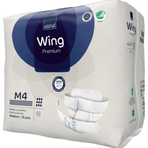 Abena Wing, M4 Premium Blteble - 15 stk.