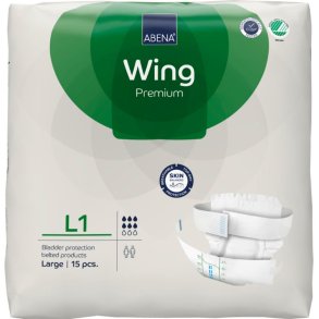 Abena Wing, L1 Premium Blteble - 15 stk.