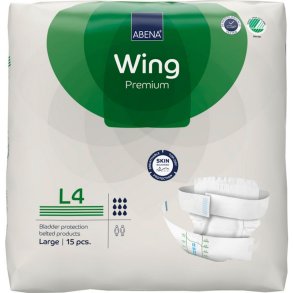Abena Wing, L4 Premium Blteble - 15 stk.