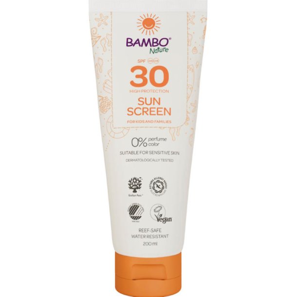 Bambo Nature Sollotion SPF 30 - 200 ml.