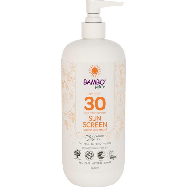 Bambo Nature Sollotion SPF 30 - 500 ml.