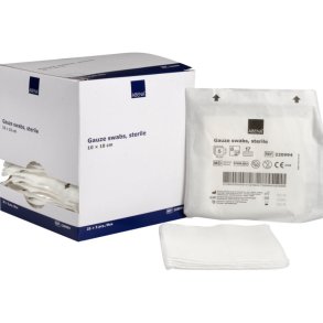 Curi-Med Gauze compress 10 x 10 cm., sterile, 8 layers, 17 threads - 25 x 5 pcs.