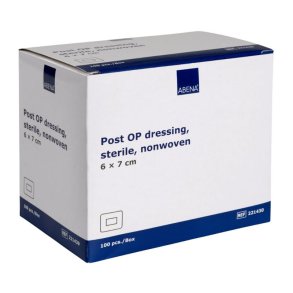 Abena Sterile Post-OP Plaster 6 x 7 cm. - 100 stk.