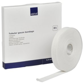 Tubegaze B for Fingers and Toes, 100 per cent. viscose - 1.5 cm x 20 m