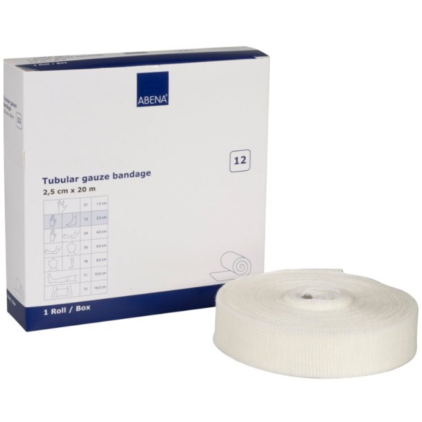 Tubegaze B til Fingre og Ter - 2,5 cm x 20 m 