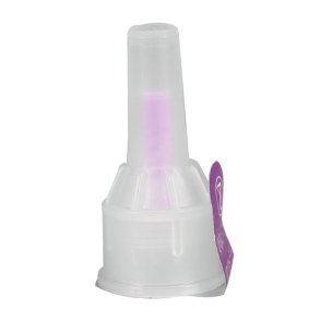 Pen needle, Purple, Stainless Steel/PP/PE, 31G, 5 x 0.25mm, Sterile - 100 pcs.