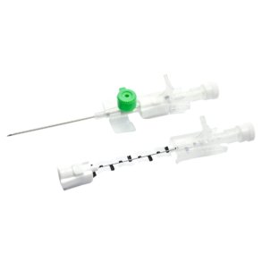 BD Venflon ProSafety IV Needle, Green, 18G, 1.3 x 45 mm, Sterile - 50 pcs.