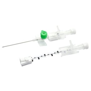 BD Venflon ProSafety IV Needle, Green, 18G, 1.3 x 32 mm, Sterile - 50 pcs.