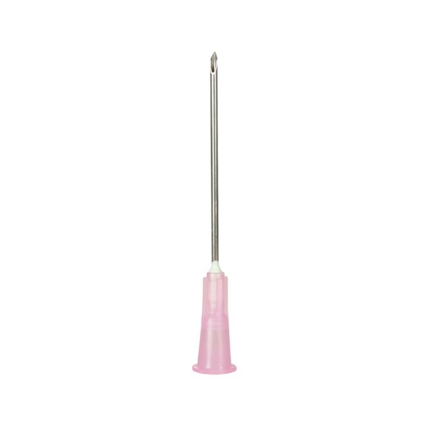 BD Microlance Kanyle Rosa, 18G, x1&frac12;, 1,25 x 40mm, Kort Slib - 5 stk.