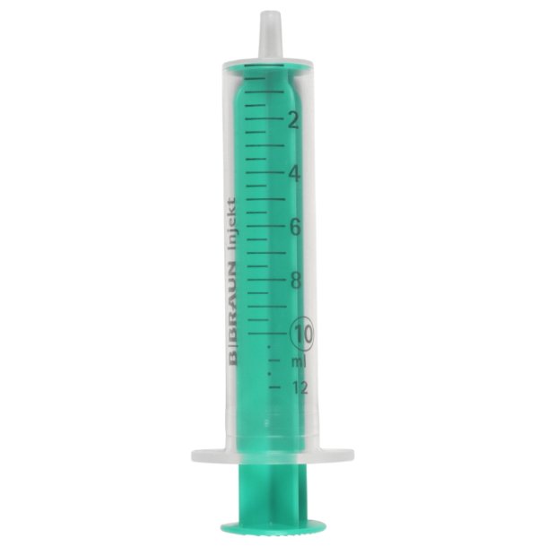 Injekt Sprjte 10 ml, luer, excent. 2 komp. - 5 stk.