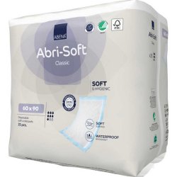 Abena Abri-Soft Engangsunderlag, Classic 60 x 90 cm. - 25 stk.