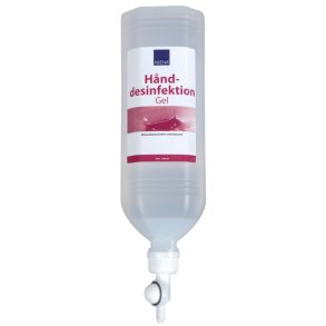 Abena Hnddesinfektiongel til Stldispenser, 85% ethanol - 1000 ml