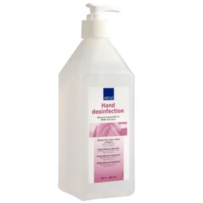 Hnddesinfektion Flydende med pumpe, 85% ethanol - 600 ml